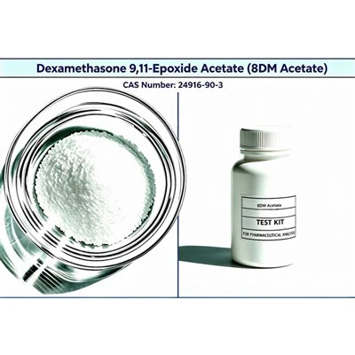 ديكساميثازون 9،11-إيبوكسيد خلات (8DM خلات) CAS 24916-90-3